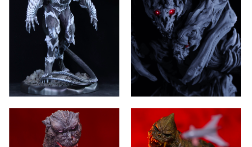 【ガレージキット塗装】3分で見る 零分のおしごと【特撮・怪獣まってます】